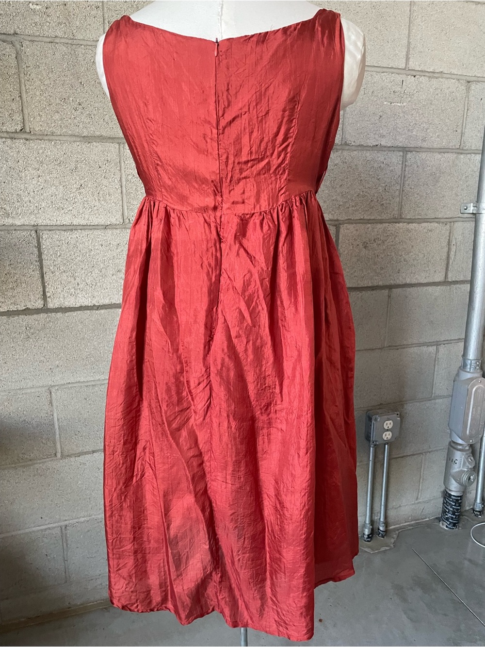 Chan Luu Silk Empire Waist Dress - Picture 2 of 8
